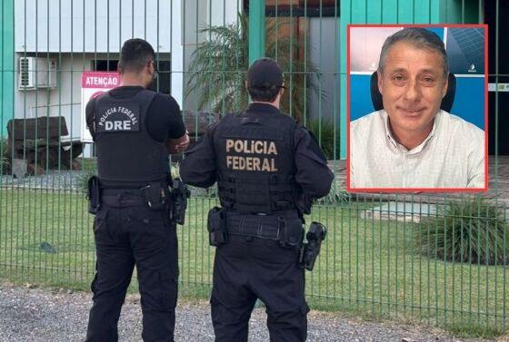  O prefeito Alei Fernandes é novamente alvo da PF