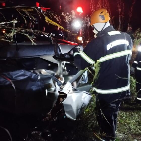 Acidente ocorreu na madrugada desta terça-feira (20), na MT-130, no município de Poxoréu