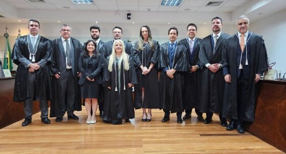Durante a sessão solene, também foi apresentada a nova composição do Pleno para o biênio 2025-2027.