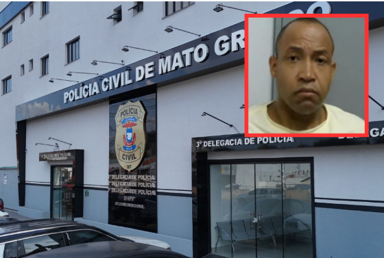 Ricker Maximiano se entregou à DHPP nesta segunda-feira (26)