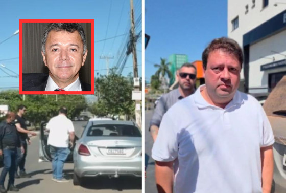 Cláudio Natal foi detido nessa segunda (26) por porte irregular de munições de arma de fogo, mas foi liberado.