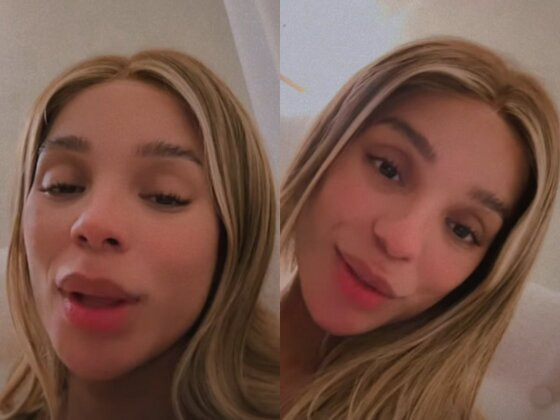 Deixa eu falar uma coisa com vocês. Ontem, a Ludmilla postou eu assistindo ao visualizer (vídeo) de “Paraíso” e chorando, né? 