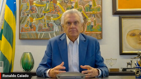 O governador de Goiás, Ronaldo Caiado (União) foi o entrevistado do Conexão Poder