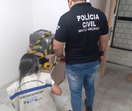 Clínica estava funcionando de forma clandestina.