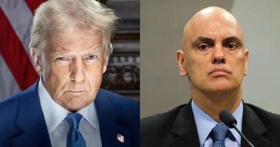 Presidente dos Estados Unidos é dono de empresa que processa Moraes.