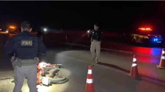 Rodrigo conduzia uma moto Honda CG Fan 160, quando foi atingido pela picape