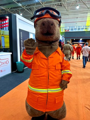 O ‘bichinho’ foi apresentado durante a abertura do ForestFire 2025