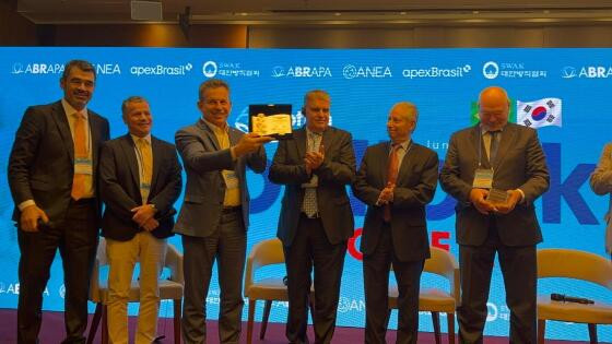 Durante o evento, Mauro Mendes apresentou os dados do Estado, que é o maior produtor de algodão do país