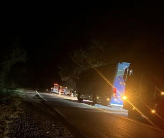 Acidente ocorreu na noite dessa segunda-feira, na BR-158