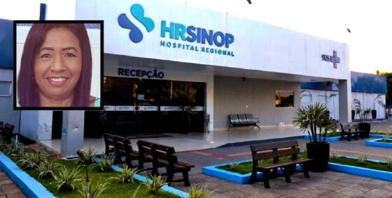 Vítima chegou a ser transferida para o Hospital Regional de Sinop, onde acabou morrendo.