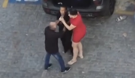 A confusão aconteceu no sábado.