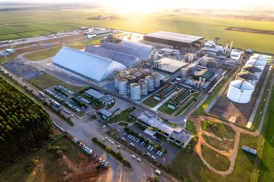 Biorrefinaria da FS: empresa tem três unidades, em Lucas do Rio Verde, Sorriso e Primavera do Leste (MT) 