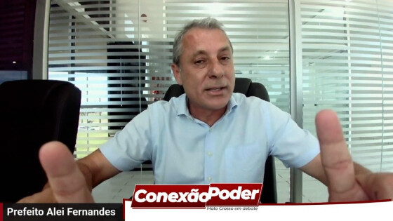 Alei Fernandes (União) é prefeito de Sorriso.