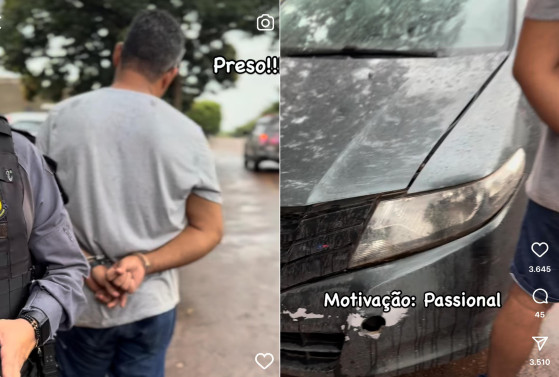 Homem que esfaqueou motorista em engavetamento foi preso em Pedra Preta