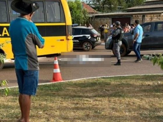 O atropelamento foi na Avenida Sebastião Pereira, no Setor Buritis.