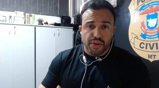 Delegado Matheus Soares falou sobre conversas encontradas no computador da adolescente de Água Boa