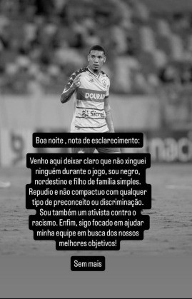 Denilson volante do Cuiabá racismo