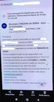 Golpistas enviam e-mail falso com link que pode roubar dados bancários