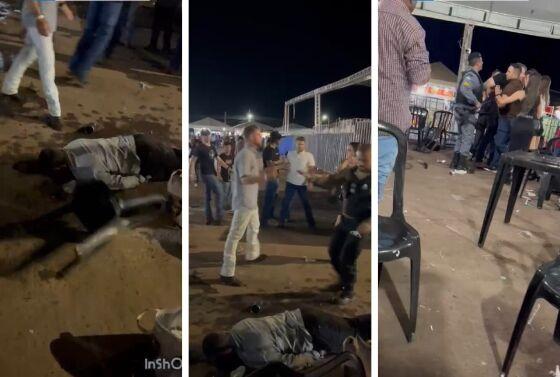 Confusão chamou atenção em evento.