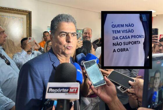 Emanuel Pinheiro levou mensagem ao atual gestor da Capital
