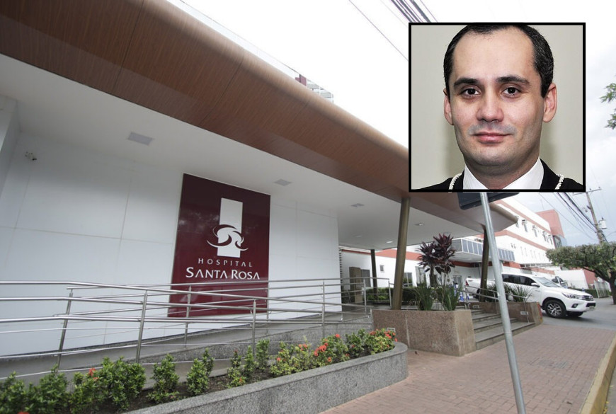 Juiz sofre acidente de carro e está em coma no Hospital Santa Rosa
