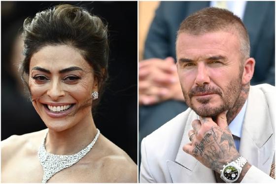 Juliana Paes teve um encontro com ninguém menos que David Beckham