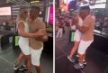 Casal dança lambadão na Times Square 