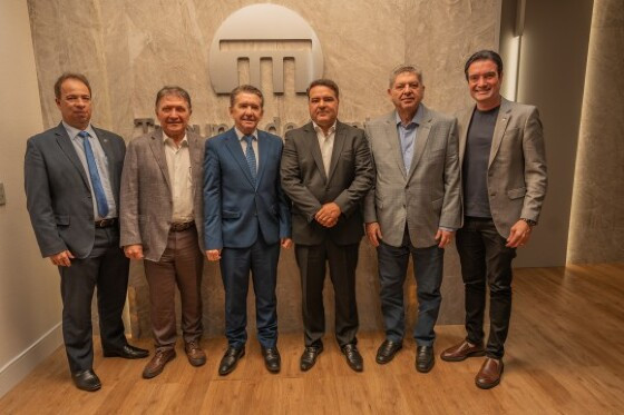 Visita do vice-presidente do TCU, ministro Jorge Antonio de Oliveira Francisco, ao TCE-MT nesta sexta-feira (25).