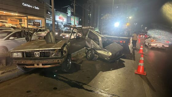 Ocorrência foi registrada por volta das 21h30 dessa quinta-feira (24)