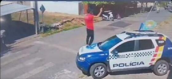 O bandido foi preso em Barra do Garças