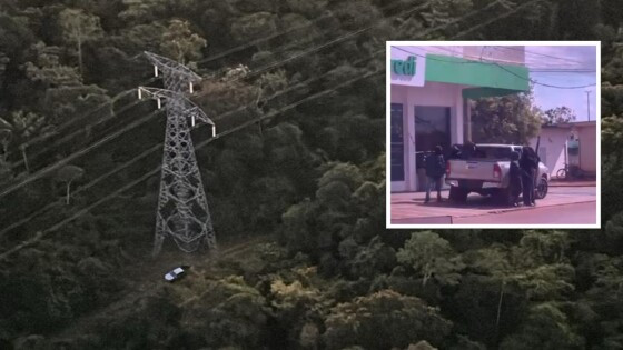 O veículo foi achado cerca de 11 km da saída de Brasnorte, sentido Juína.