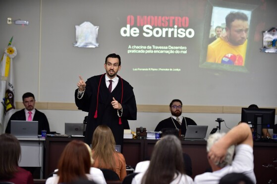 Promotor de justiça Luiz Fernando Rossi Pipino