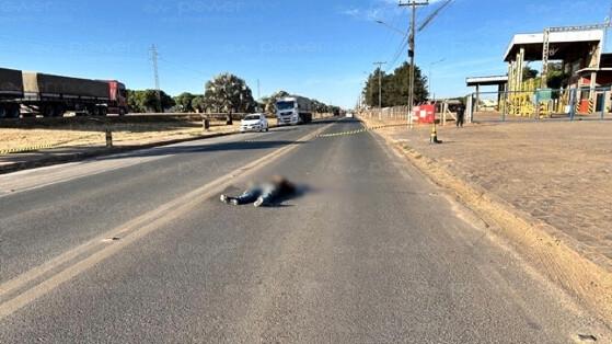 Vítima morreu na hora.