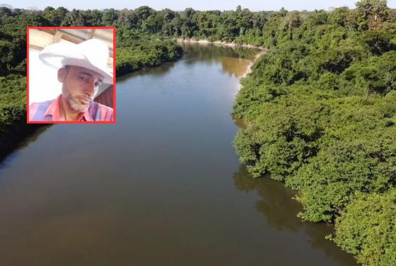 Caso ocorreu no sábado (09), no rio Braço Norte, na cidade de Guarantã do Norte
