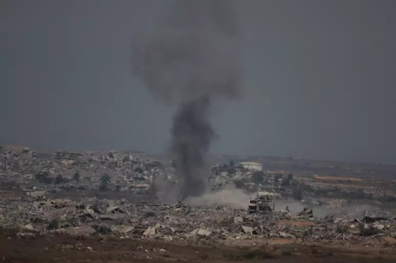 Ataque israelense no norte de Gaza em 12/8/2025