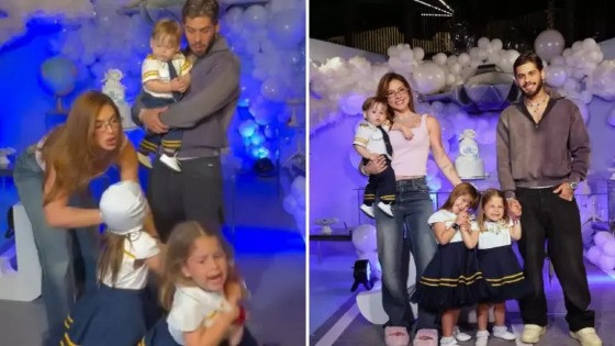 Filhas de Virginia Fonseca e Zé Felipe brigam durante 'parabéns' de irmão caçula