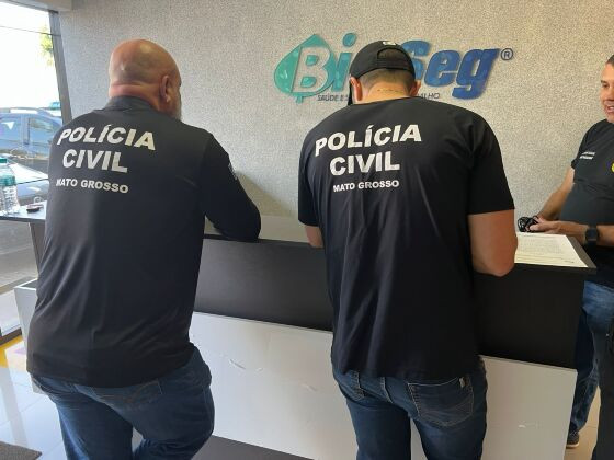 Rede BioSeg tem laboratórios em Cuiabá, Sorriso e Sinop; todos foram interditados pela Polícia Civil