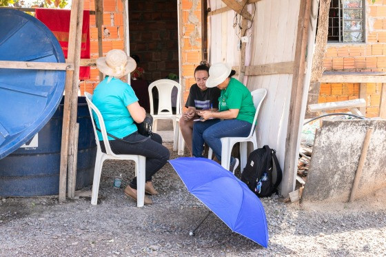 A ação mobilizou 70 servidores das secretarias municipais de Assistência Social, Direitos Humanos e Inclusão, e de Habitação e Regularização Fundiária.