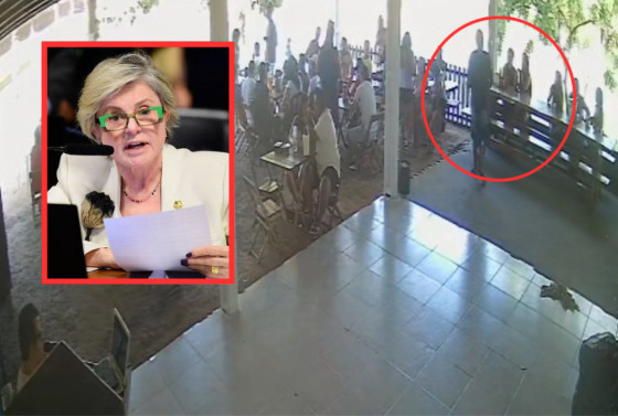 Na publicação, a parlamentar cita que o assassino não pode viver solto em sociedade.