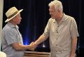 Pedro Bial visita Sinop e encontra Dorner