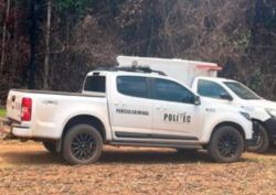 Corpo carbonizado é encontrado em área de mata