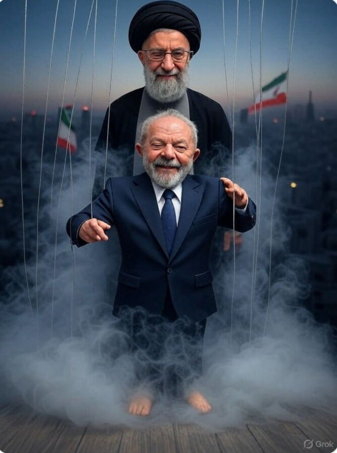 LULA É CHAMADO DE APOIADOR DO HAMAS