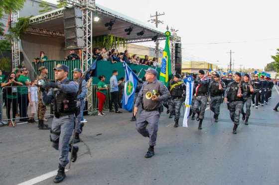 A programação contará com a participação de escolas, fanfarras, forças de segurança e representantes da sociedade civil, em celebração aos 203 anos da Independência do Brasil