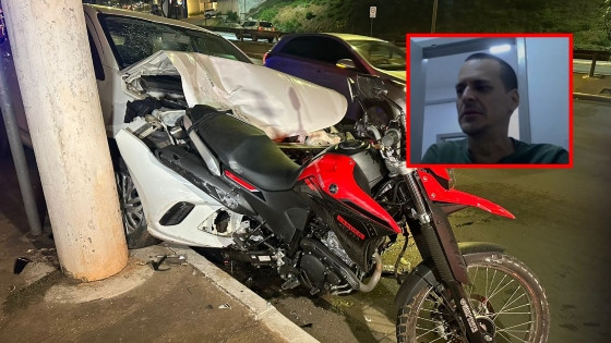 O acidente foi registrado no dia 26 de agosto, na Avenida Miguel Sutil