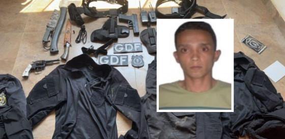 Durante a tentativa de abordagem, o bandido reagiu, houve troca de tiros e ele acabou baleado