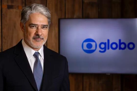 O apresentador William Bonner irá apresentar o Globo Repórter