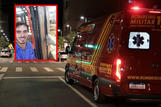 Uma árvore podre teria caído sobre a caminhonete que ele conduzia