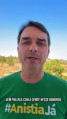 VÍDEO - Flávio Bolsonaro convoca população