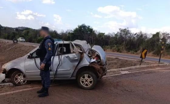 O acidente aconteceu na rodovia BR-158