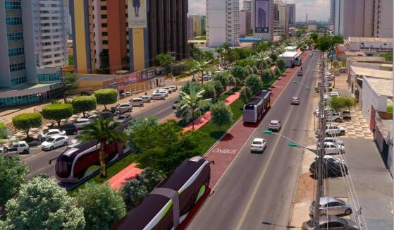 Haverá ainda cinco linhas de ônibus dentro do Sistema. Duas linhas são chamadas de paradoras, percorrendo cada um dos corredores do início ao fim e parando em todas as estações. 